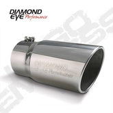 DIAMOND EYE Stainless bolt on rolled angle logo embossed 5" X 6" X 12" long - DE-5612BRADE